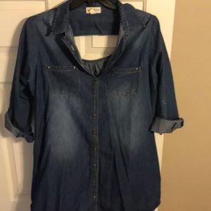 Denim dress